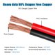 thumbnail image 2 of Cable de batería de cobre de 12 AWG, calibre 12, 2 conductores, 3 m, 2 of 7
