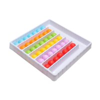 Bothyi - Juego De Pelota De Clasificación De Colores, Rompecabezas Portátil Para Niños En Edad Preescolar De 3 Años O Más