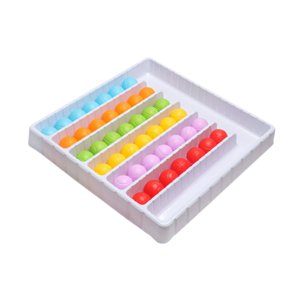 Bothyi - Juego De Pelota De Clasificación De Colores, Rompecabezas Portátil Para Niños En Edad Preescolar De 3 Años O Más