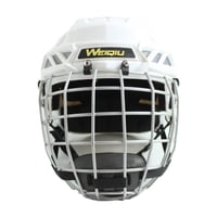 Ioensy - Casco De Hockey Casco De Portero De Hockey Sobre Hielo Profesional Para Juegos Ejercicio Callejero L