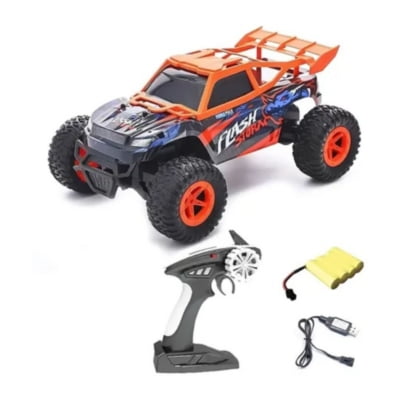 Genérico - Auto A Control Remoto 4x4 Recargable 20kmh Naranja