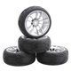 thumbnail image 3 of Paquete De 4 Neumáticos De Goma De 65 Mm Para WLtoys 144001 124018 On/Off Road Car Accs C, 3 of 5