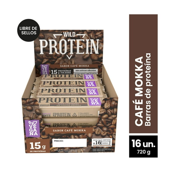 Bar Proteina Mokka 45g 16u