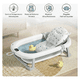 thumbnail image 2 of Tina Bebe Belug Bañera Plegable Con Termometro Gris, 2 of 5