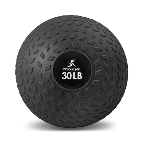 Balón Medicinal Slam Prosourcefit De 30 Kg, Color Negro