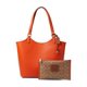 thumbnail image 1 of Tote Coach de cuero pebble pulido Sun Orange, 1 of 4