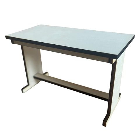 Magideal - 1:12 Casa De Muñecas Escritorio De Estudio De Escritura En Miniatura Mini Mesa Accesorios De Fotografía Gabinete Simulado Modelo Muebles En Miniatura