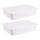 thumbnail image 1 of Caja Para Levar Masa De Pizza, Contenedor De Masa Para Uso Doméstico, Restaurante, Comercial, 2 Piezas, 1 of 5