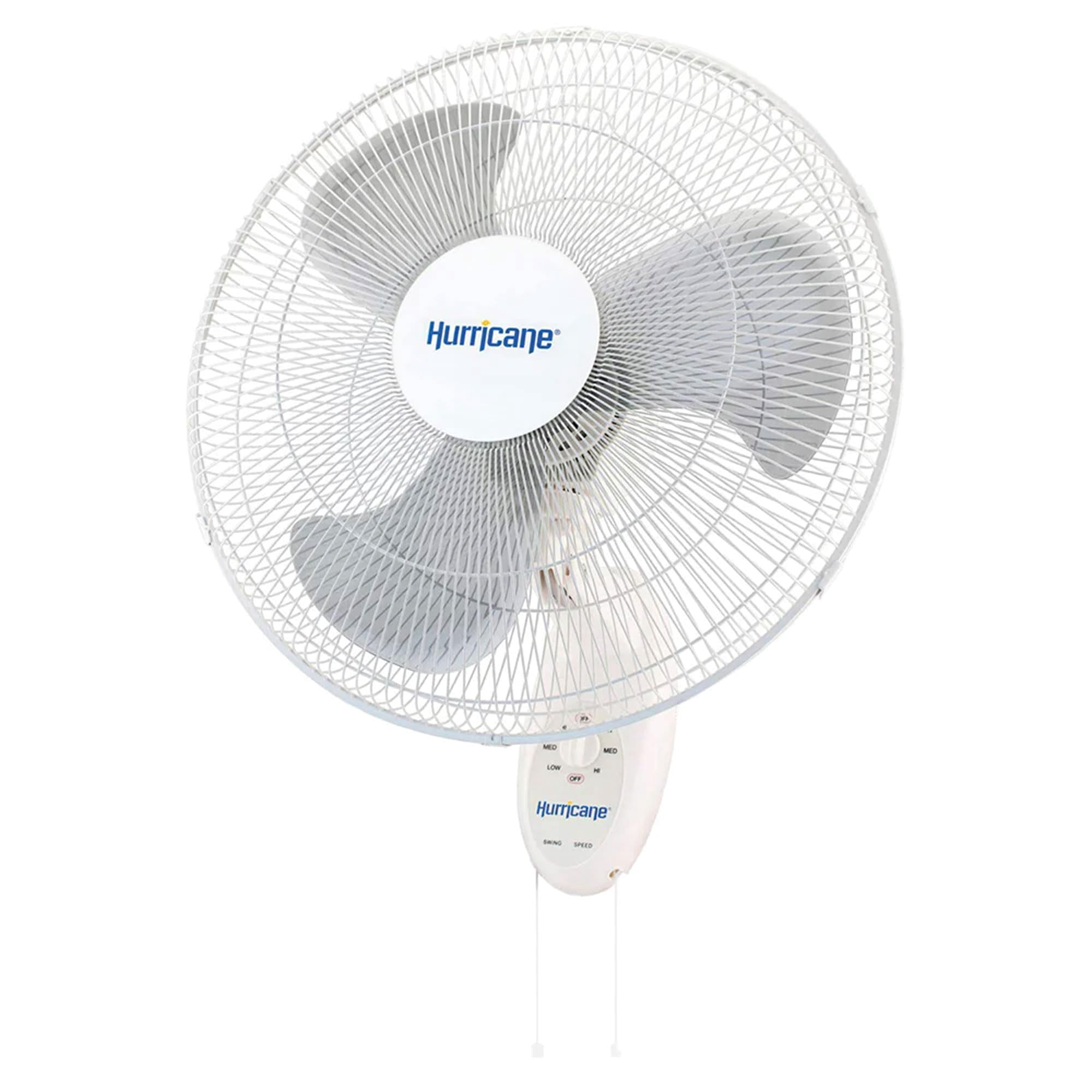 Ventilador De Pared Hurricane Supreme, 18 Pulgadas, 3 Velocidades, Silencioso