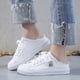 thumbnail image 5 of Zapatillas de lona para mujer con espuma viscoelástica Clipper, cómodas, sin cordones, para vacaciones, 5 of 5