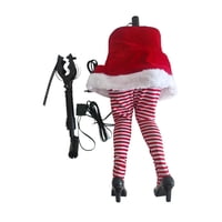 Magideal - Adorno Navideño Decoración De Árbol De Navidad Escenas Diseño Tacón Alto Colgante Festivo Para Cafetería Hogar Celebraciones De Año Nuevo Apartamento