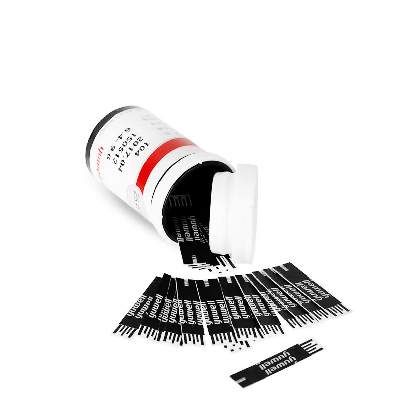 Topmedic - 100 Cintas Tiras Reactivas 100 Lancetas Yuwell 582