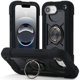thumbnail image 1 of Funda para Apple iPhone 17 Pro Max de 6.9 Pulgadas con Soporte de Doble Anillo, Soporte Giratorio de 360°, PC+silicona, Cubierta de Teléfono a Prueba de Golpes de Grado Militar de Alta Resistencia,, 1 of 6