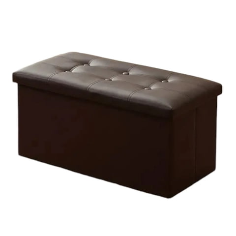 Genérico - Banqueta Baul Sillon Pie De Cama Silla Organizador Plegable