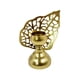 thumbnail image 2 of Candelabro De Metal Candelabro Sala De Estar Candelabro Ornamento Portavelas Hojas Huecas, 2 of 5