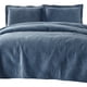 thumbnail image 1 of Quilt Liso Velvet Ibiza Petróleo 1,5 Plazas, 1 of 5