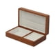 thumbnail image 1 of Joyeros rectangulares con tapa, organizador de collares, anillos y baratijas de estilo retro. Blanco caqui, 1 of 5