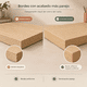 thumbnail image 4 of Estante Librero Alto Minimalista Con Gabinete LagoMuebles 50x39x171cm, 4 of 6