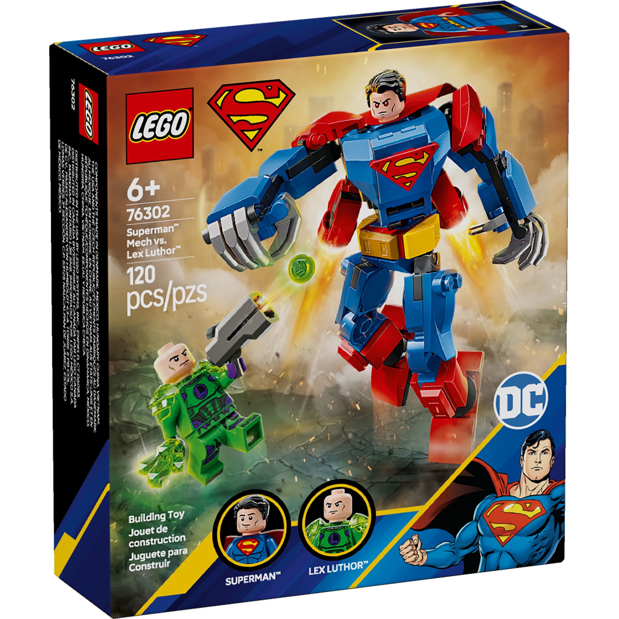 Lego Armadura Superman Vs. Lex Luthor