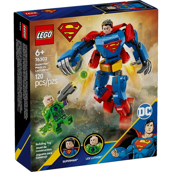Bloques de construcción Armadura Superman Vs. Lex Luthor