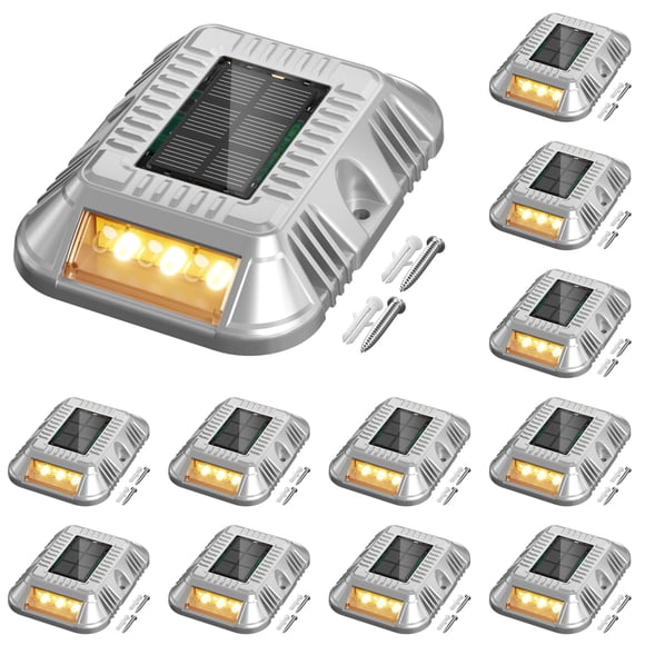 Luces de Muelle Solares addlon Pack de 12 (IP67)