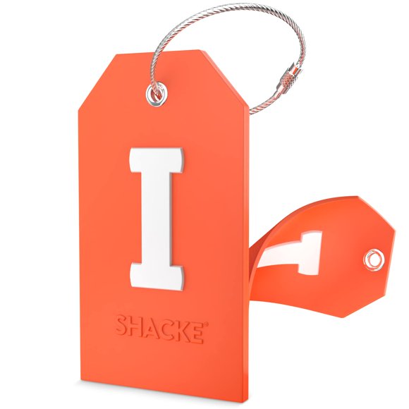 Carta de presentación de privacidad total inicial de Luggage Tag Shacke I