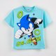 thumbnail image 1 of Polera Manga Corta Niño Sonic Anillos Celeste, 1 of 3