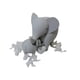 thumbnail image 1 of Escultura familia de elefantes gris, 1 of 2