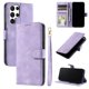 thumbnail image 2 of Funda Cartera para Samsung Galaxy S25 Ultra Tapa con Ranuras, Soporte y Correa Morado, 2 of 5