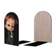 thumbnail image 2 of Sujetalibros Decorativos Desmarcar El Bebé Jefazo Niña Blanca 2 Piezas, 2 of 6