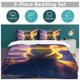 thumbnail image 5 of Pi-ka-chu Bed Duvet Cover Microfiber Bedding Sets 3D Printed Lightweight 3 Piece Comforter Sets for Kids Boys Girls, 5 of 5