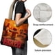 thumbnail image 3 of Sausage Party: Foodtopia Bolso de tela con estampado de lienzo para mujer, bolsa de compras reutilizable y estética, con cremallera interior, regalo para mujer,38*45cm., 3 of 6