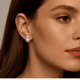 thumbnail image 3 of Aros Perla con Circón Plata 925, 3 of 3