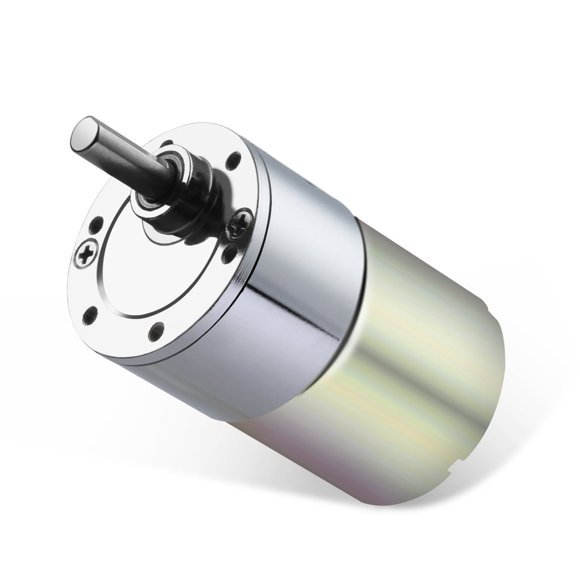 Motor de engranajes Greartisan DC 12 V 10 RPM de alto par 37 mm de diámetro
