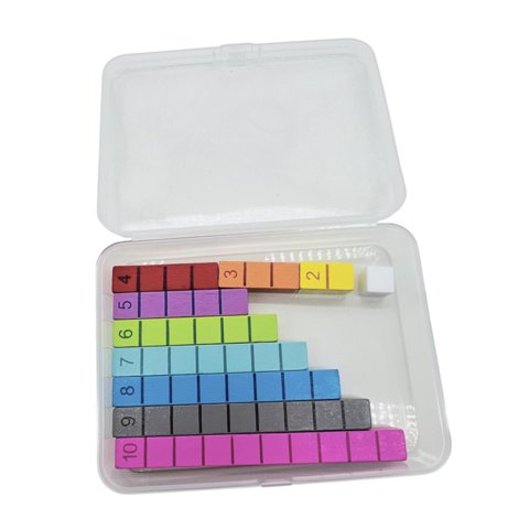 Bothyi - Varillas Numéricas Matemáticas Material De Aprendizaje Temprano Para Niños Suministros De Educación En El Hogar 10 Piezas
