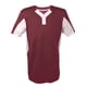 thumbnail image 1 of Jersey Martin Sports de dos botones, talla chica para adulto, vino/ blanco, 1 of 1