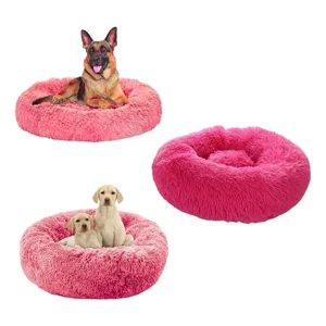 Linea Sport - Cama De Felpa Suave Antiestrés Para Perros Y Gatos 100Cm Xxl