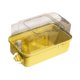thumbnail image 5 of Jaula De Viaje Para Hámster, Conejillo De Indias, Jerbo, Petauro Del Azúcar, Hámster Enano, Estilo B, Amarillo, 5 of 5