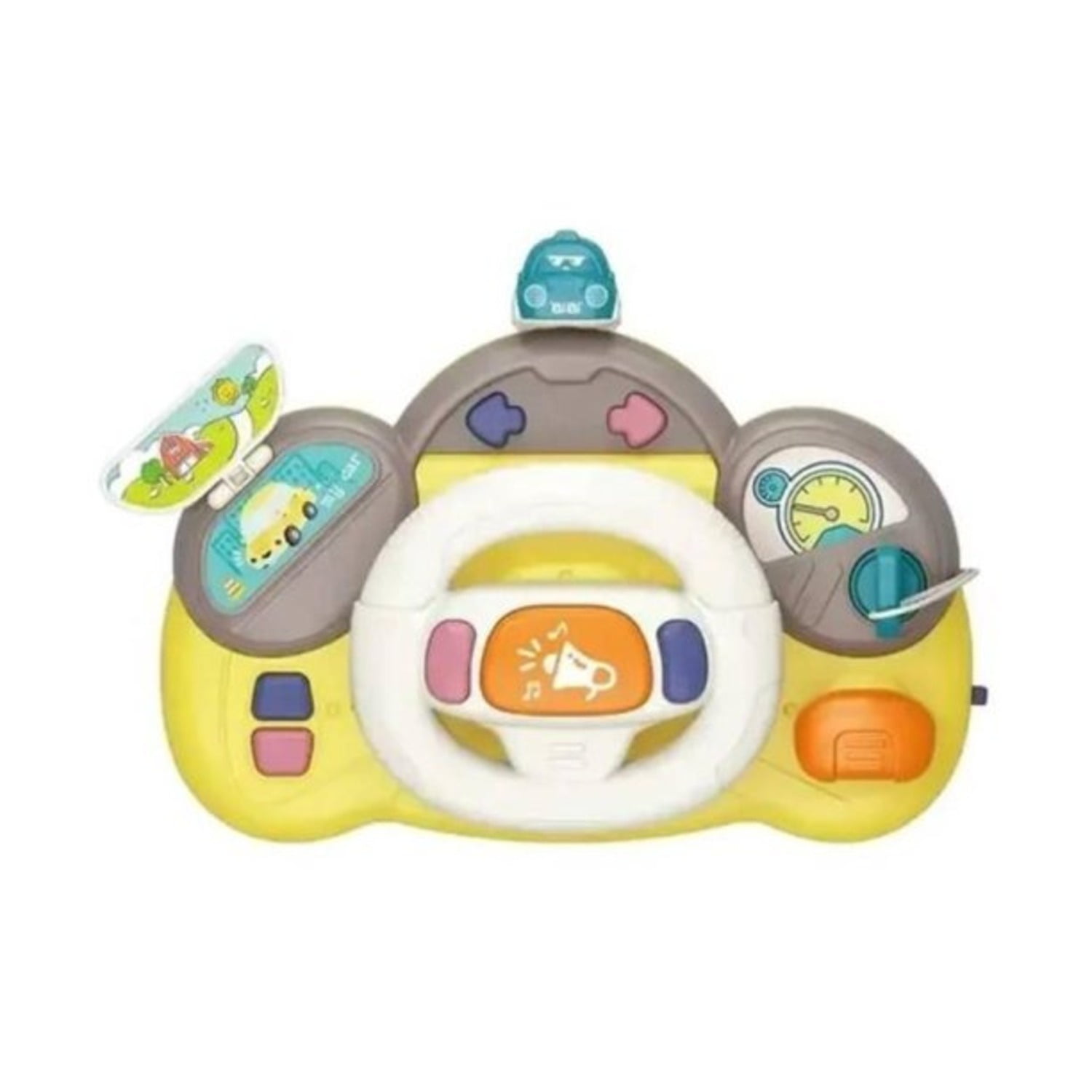 Genérico - Volante Bebe Simulacion De Sonido (6662)