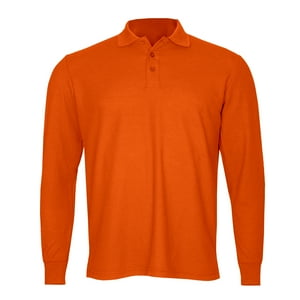 Andesland - Polera Algodón Pique Manga Larga Hombre