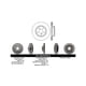 thumbnail image 3 of Disco Freno para auto Subaru Impreza 2008-2014 Delantero, 3 of 3