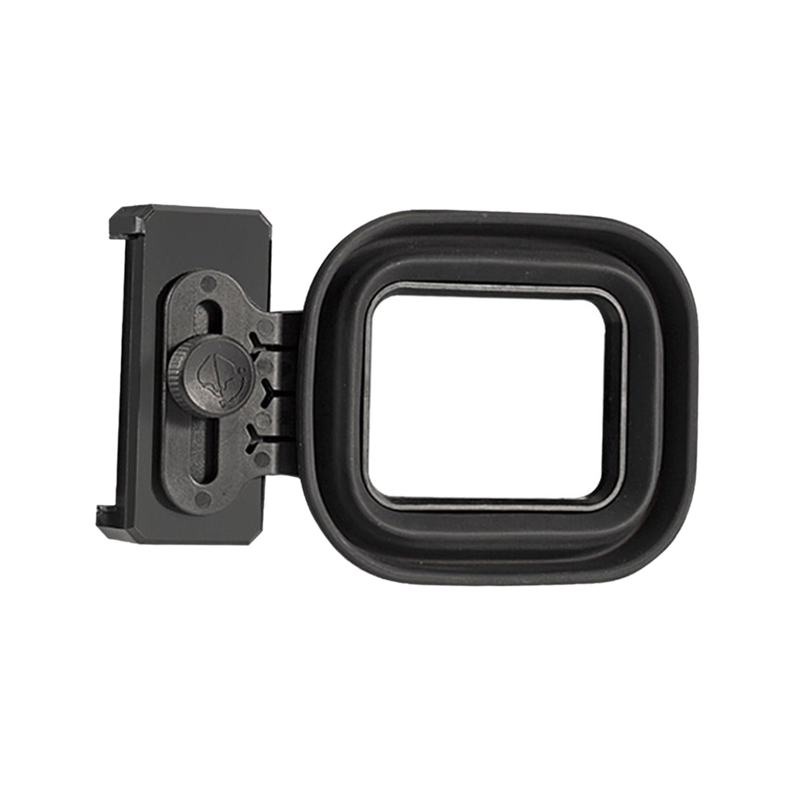 Magideal - Parasol Antirreflectante Para Lente De Teléfono, Universal, Soporte Para Trípode Para Micrófono Y Teléfono, Abrazadera Ajustable Compacta Para Fotos A