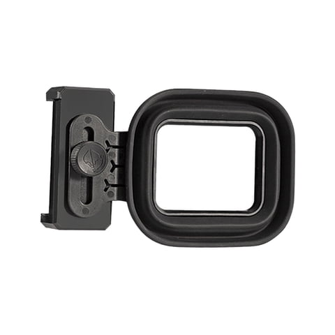 Magideal - Parasol Antirreflectante Para Lente De Teléfono, Universal, Soporte Para Trípode Para Micrófono Y Teléfono, Abrazadera Ajustable Compacta Para Fotos A