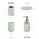thumbnail image 2 of Xiao Hua Juego de Accesorios de Baño de Cinco Piezas, Incluye Dispensador de Jabón, Portacepillos de Dientes, Vaso para Enjuague Bucal y Jabonera, Bandeja de Baño Juego de Ducha Caja, Juego de, 2 of 4