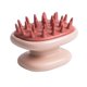 thumbnail image 4 of Ducha De Mano Cabello Cuero Cabelludo Champú Masajeador Cepillo Depurador De Cabeza Salón Rosa, 4 of 5