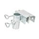 thumbnail image 1 of Soporte de sombrilla con abrazadera para exteriores, práctico soporte de sombrilla de terraza con clip fijo para barandilla de balcón, patio y balcón., 1 of 5