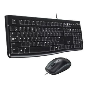 Genérico - Kit Tec/Mou Logitech Alambrico Mk120 Neg 920-004428