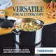thumbnail image 4 of Stockpot Farberware Classic de acero inoxidable de 6 litros con tapa plateada, 4 of 6