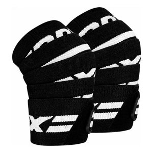 Rdx - Vendas De Rodilla Par - Wrap De Levantamiento Soporte - Negras - Wah-K2B