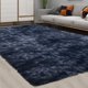 thumbnail image 1 of Alfombra CAROMIO 10x13 Azul Marino Esponjosa Antideslizante de Peluche, 1 of 7
